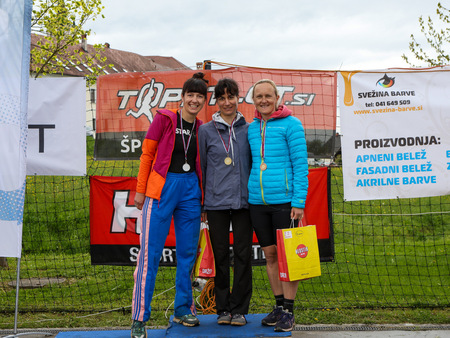 35. Mekinjski kros-  prve tri ženske 